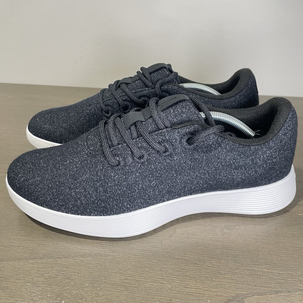 Allbirds Mens Size 12 Shoes NEW Open Box Wool Runner NZ Dark Gray Charcoal